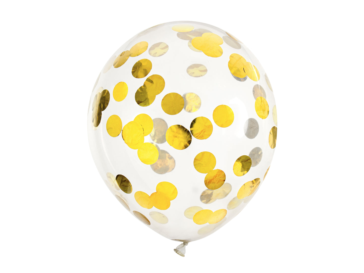 Konfetti balloner guld