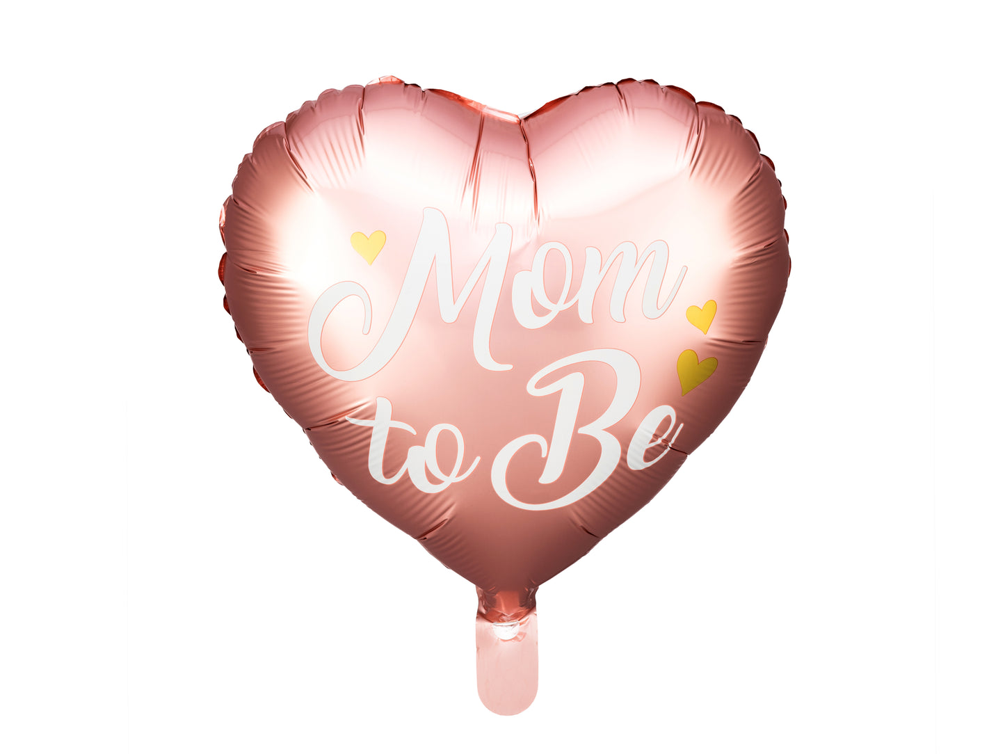 Mom to be folie ballon 35 cm pink
