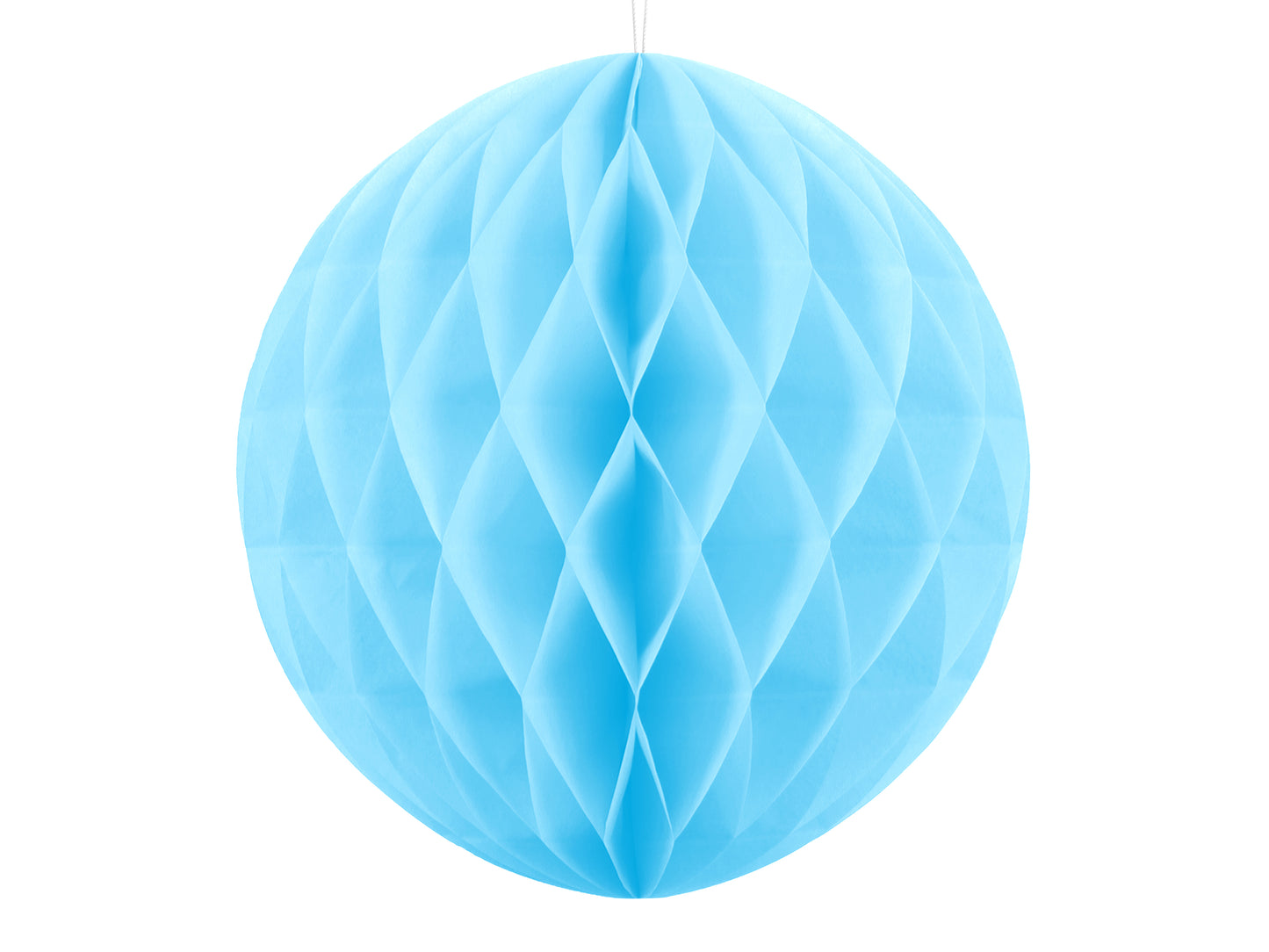 Papirkugle blå 30 cm