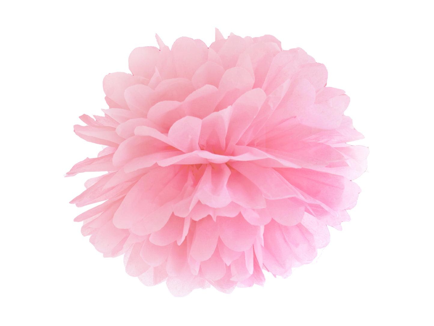 Pom pom lyserød 25 cm