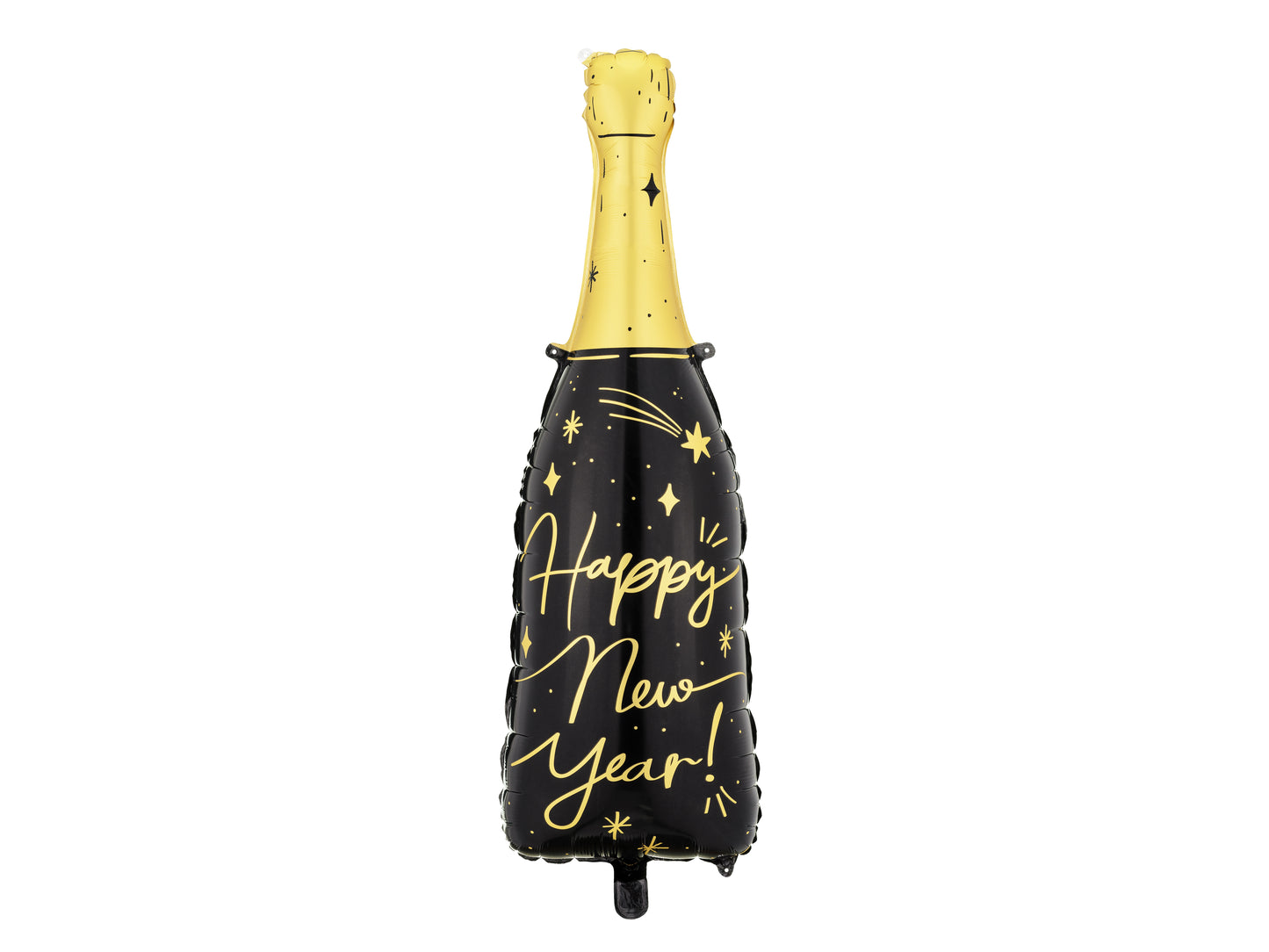 Champagneflaske ballon Happy new year