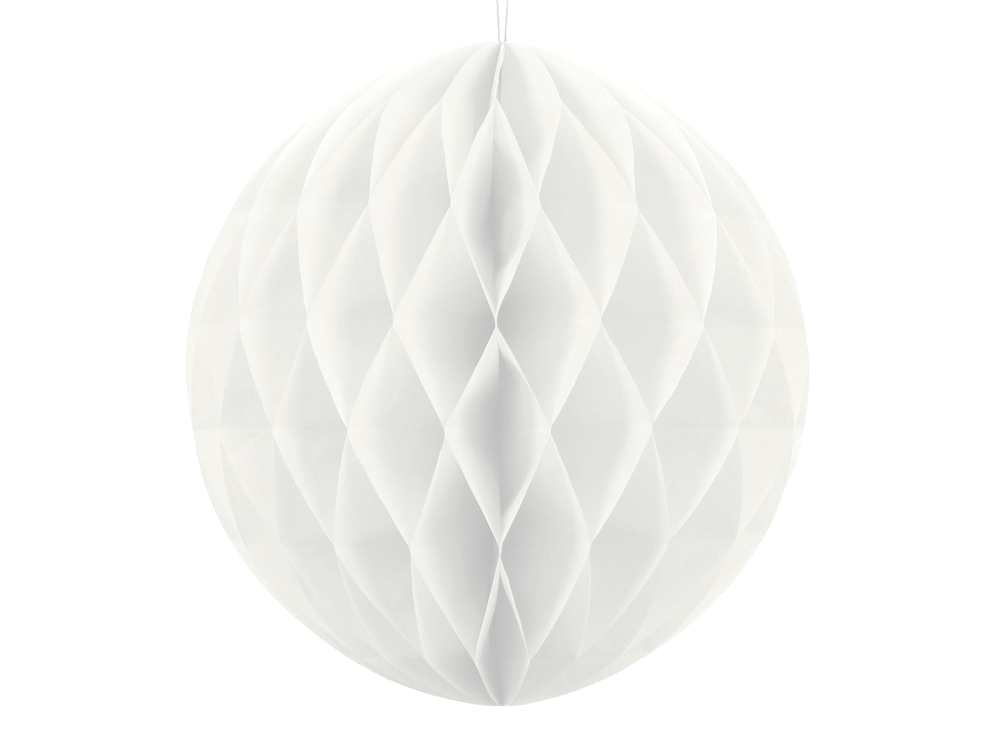 Papirkugle hvid 30 cm