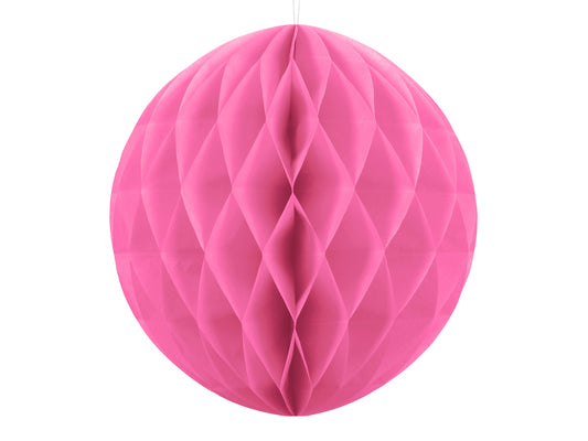 Papirkugle pink 30 cm