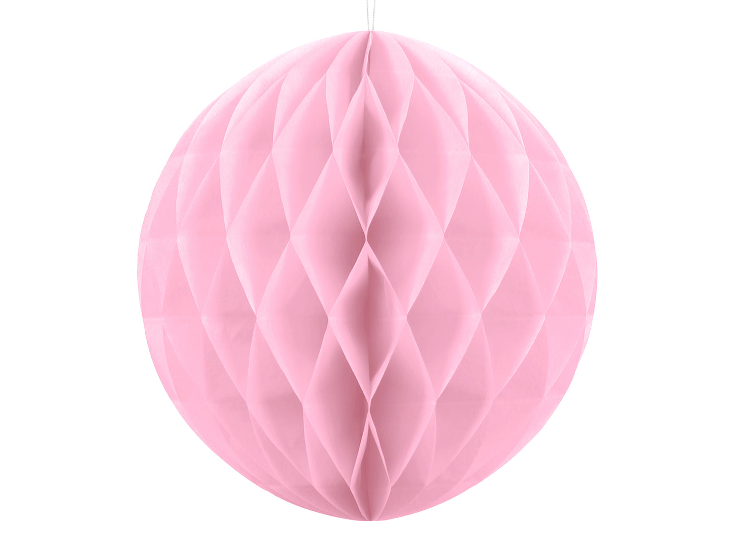 Papirkugle lyserød 30 cm