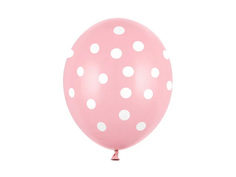 Balloner pastel lyserød med 30 cm